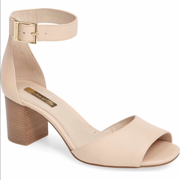 Louise et Cie Shoes - Louise et Cie Nude Block Heel Sandals